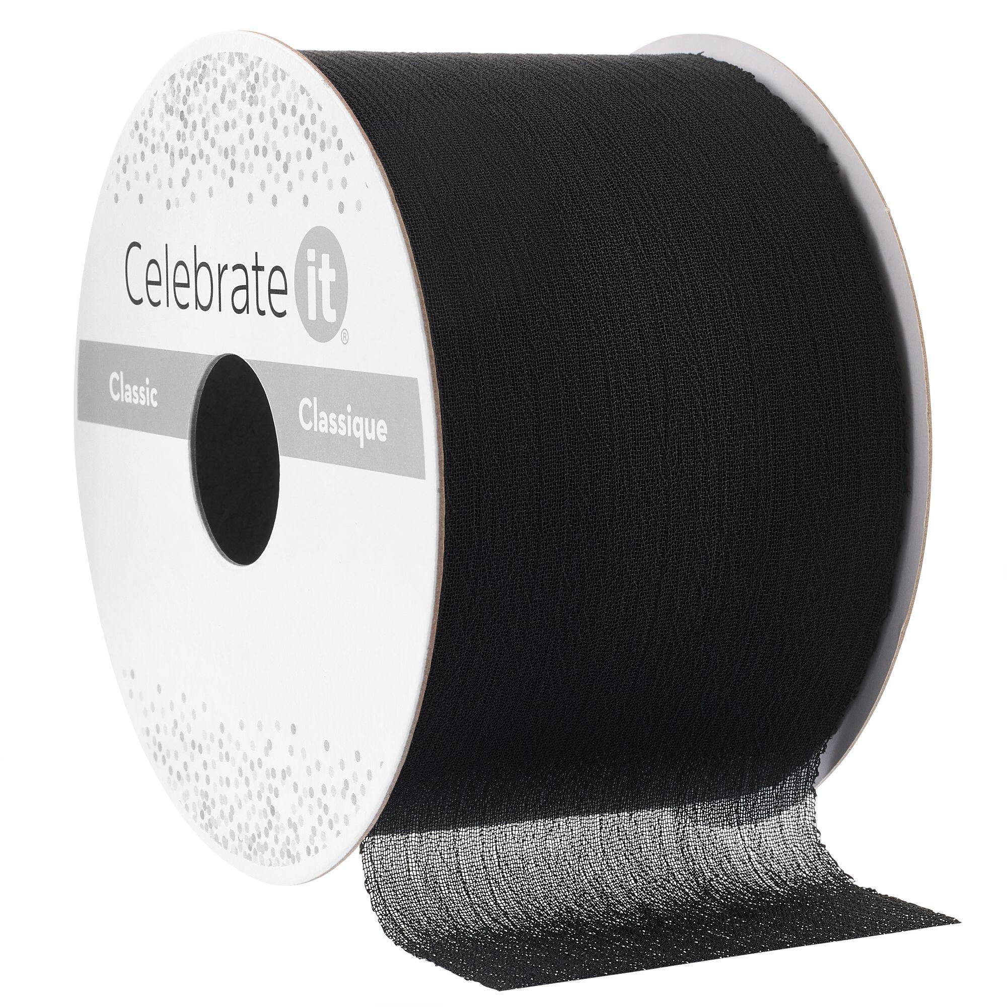 12 Pack: 2" x 3yd. Crinkle Chiffon Ribbon by Celebrate It® Classic